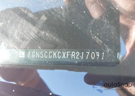 2015 Chevrolet Tahoe Ltz z USA, uszkodzony, nr VIN 1GNSCCKCXFR217091